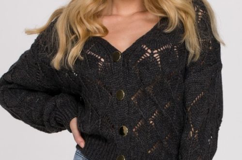 czarny sweter damski